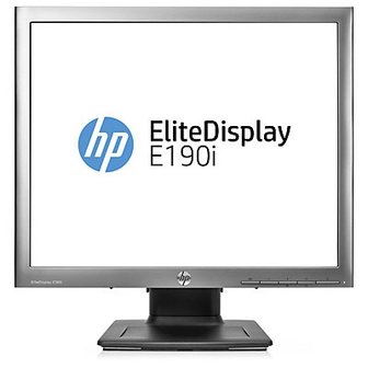 HP EliteDisplay E190i - 19 inch - 1280x1024 - 5:4 - DP - DVI - VGA - Zilver