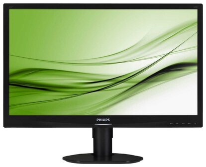 Phillips 241S4L - 24 inch - 1920x1080 - 16:9 - DVI-D - VGA - Zwart