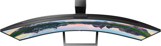 PHILIPS 499P9H | 49 INCH ULTRAWIDE CURVED | 5120X1440 QHD| 32:09 | HDMI | DISPLAYPORT| USB C | ZWART