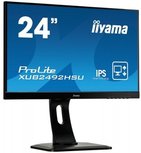 IIYAMA ProLite XUB2492HSU - 24 inch - 1920x1080 - 16:9 - DisplayPort - HDMI - VGA - zwart IIYAMA ProLite XUB2492HSU - 24 inch - 1920x1080 - 16:9 - DisplayPort - HDMI - VGA - zwart