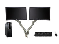 Thuiswerk computer set - Intel G3240 - 4GB - 500GB HDD - DvDRW - W10 + 2x 23 inch Beeldschermen Thuiswerk computer set - Intel G3240 - 4GB - 500GB HDD - DvDRW - W10 + 2x 23 inch Beeldschermen