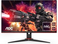AOC 27G2AE - 27 inch - 1920x1080 FHD - 16:9 - HDMI - DP - VGA - 144Hz - Zwart/Rood AOC 27G2AE - 27 inch - 1920x1080 FHD - 16:9 - HDMI - DP - VGA - 144Hz - Zwart/Rood