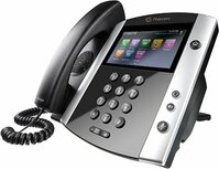 Partij 8x Polycom VVX 600 - IP Telefoon ideaal voor Skype, Zoom enz - Zonder stroomadapter Partij 8x Polycom VVX 600 - IP Telefoon ideaal voor Skype, Zoom enz - Zonder stroomadapter